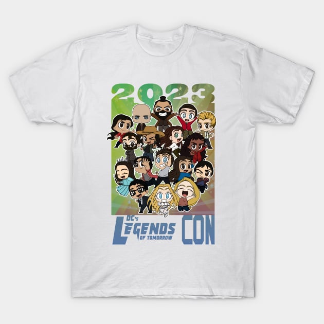 Legends of Tomorrow con 2023 - v3 T-Shirt by RotemChan